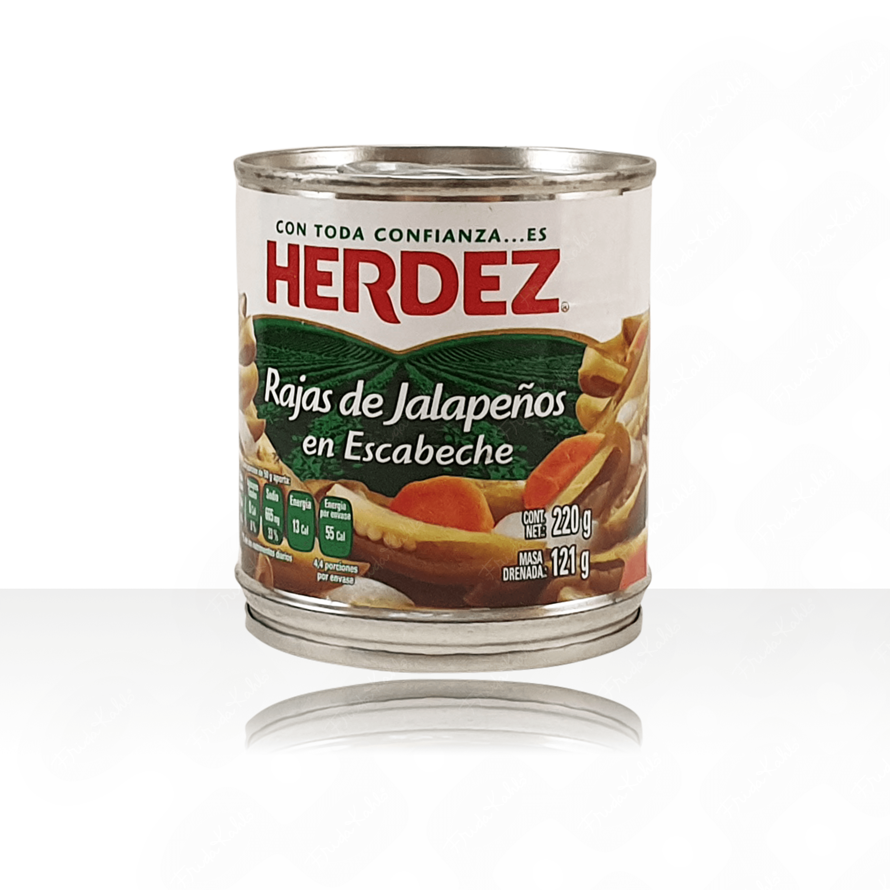 Herdez Chile Jalapeño Rajas  210g